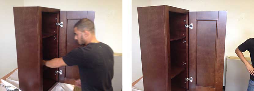 Kitchen Cabinets - Assembly Picture